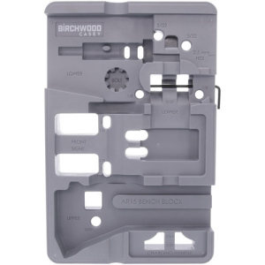 Birchwood Casey AR-15 Bench Block Gray Armorer's Bench Block