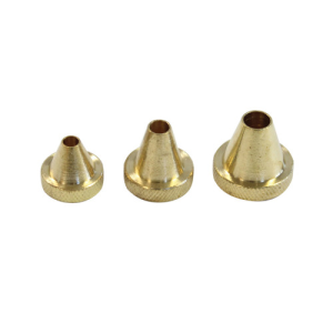 BIRCHWOOD CASEY Muzzle Guard Set 17-30 Cal 3 Piece Brass