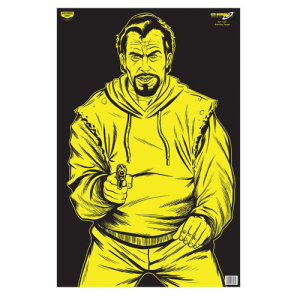 BIRCHWOOD Casey Eze-scorer 23"x35" Bc Bad Guy Blk/yellow - 5 Paper