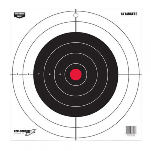 BIRCHWOOD Casey Eze-scorer 12" Bull's-eye Paper Target 13 Targets