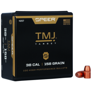 SPEER AMMO Reloading Bullets TMJ FN 38 Caliber 158 Grain 100rd