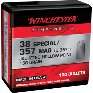 WINCHESTER AMMO 38 Spl / 357 Mag HP 158Gr 100rd