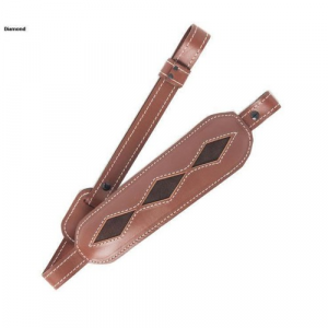 AA&E Leathercraft Brown Long Taper W/basketweave Embossing, Swivels
