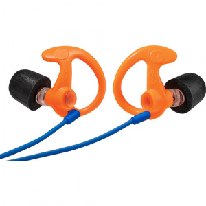 SUREFIRE Comply Foam Tipped Full Block Earplugs Med 1pr Org