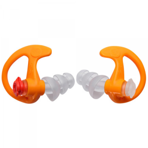 SUREFIRE Triple Flanged Filtered Earplugs Med 1 Pair Org
