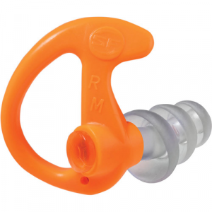 SUREFIRE Triple Flanged Full Block Earplugs Med 1 Pair Org