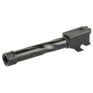 ZAFFIRI PRECISION Pistol Barrel 9mm 4.65" TB 1/2X28 Blk P320 Compact