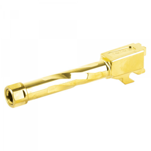 ZAFFIRI PRECISION Pistol Barrel 9mm 4.65" TB 1/2X28 Titanm Gold P320