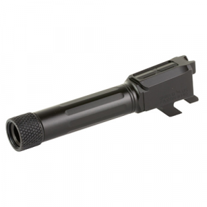 816341024311 FAXON Firearms Match Barrel 9mm 3.7" 1:10 Straight Fluted Black 816341024311 FXN-MPB910NSSOQ-T