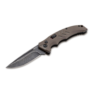 Boker BOKER PLUS Intention II Auto Folding Knife 3.15" Stonewash Drop Point Blade - Coyote G10 Handles - $59.46 at KYGUNCO