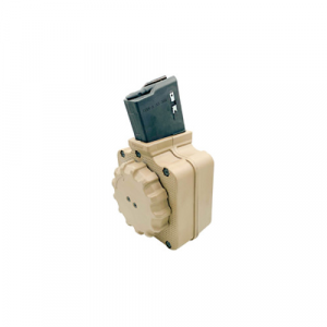 708279015724 PRO Mag 308 Win / 7.62 Nato 50rd Drum Magazine Fits Sr25 & Dpms Patter Ar10 | Fde 708279015724 PRM-DRM-A1-FDE