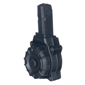 Promag PRO MAG AR-15 9mm Glock Style Mag 30rd Drum Black Poly - $67.99 at KYGUNCO