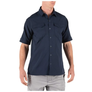 5.11 TACTICAL Freedom Flex Short Sleeve Shirt - Peacoat (787) - 5.11 Tactical