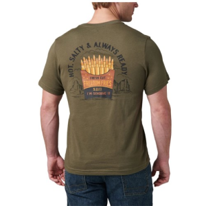 5.11 TACTICAL Freedom Fries SS Tee Green - 5.11 Tactical