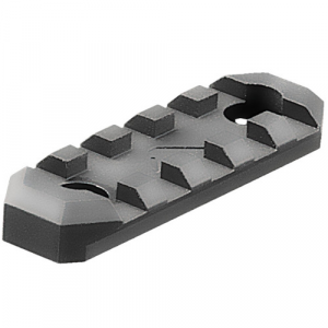 815879017857 AIM Sports 5 Slot Picatinny Mlok Rail Section Black 815879017857 MSP-MLRS1