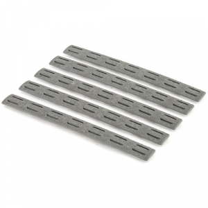 855877004848 BRAVO Company 5.5" Keymod Rail Panel Kit 5 Pack Wolf Gray 855877004848 BRV-BCM-KMR-RP-WG-5
