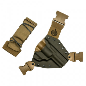 665760102892 GUNFIGHTERSINC Kenai Chest Holster Fits Ruger Sp101 Gray Rh 665760102892 GNF-KN-SP101-040221