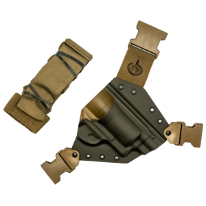 665760103639 GUNFIGHTERSINC Kenai Chest Holster Fits S&w Governor Gray Rh 665760103639 GNF-KN-GOV-040221
