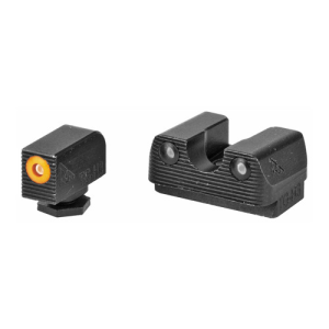 Rival Arms RIVAL ARMS Tritium 3 Dot Glock 17/19 Orange Front Sight Black - $89.99 at KYGUNCO