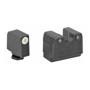 Rival Arms RIVAL ARMS Tritium 3 Dot Glock MOS 17/19 Wht Front Sight Blk - $89.99 at KYGUNCO
