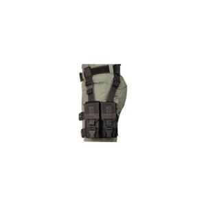 Blackhawk M16 Y Thigh Rig Holds 4 M1 6 Mag Pouches (561604BK)