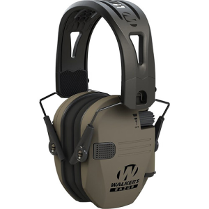 WALKERS RAZOR TACTI-GRIP MUFF W/ RUBBER HEADBAND - FDE