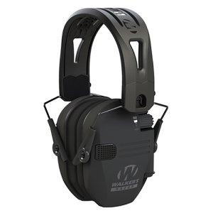 WALKERS RAZOR TACTI-GRIP MUFF W/ RUBBER HEADBAND - BLACK