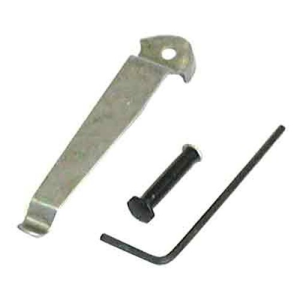 640832001969 KELTEC P-32 & P-3at Stainless Left Belt Clip 640832001969 KLT-P333AT380LS
