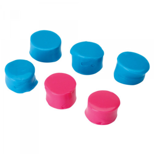 888151013793 WALKERS Silicone Putty 32 Db In The Ear Pink/teal 3pk 888151013793 WLK-GWP-SILPLG-PKTL