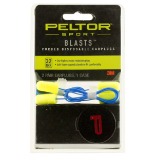 078371970819 3M Peltor Sport Blast Earplugs 32db In The Ear Yellow 2 Pair 078371970819 MPL-97081