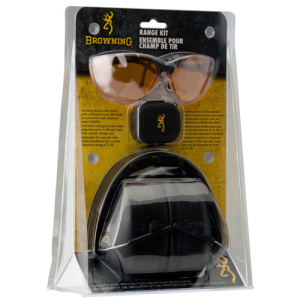 Browning Range Kit Foam Plastic with Foam 27 dB 36 dB Over the Head Orange Black Adult