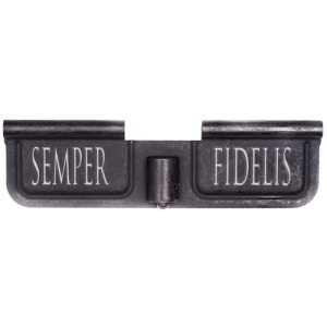 815648020255 SPIKES Tactical Ejection Port Door Semper Fidelis Ar15 Black 815648020255 SPK-SED7008