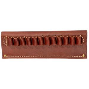HUNTER Company Cartridge Belt Slide Chestnut Tan 45 Cal 12rd 2"