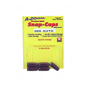 A-ZOOM Snap Caps 380Acp 5pk