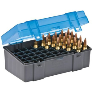 PLANO 50ct Med Rifle Ammo Case w/hinged cover 220 Swift