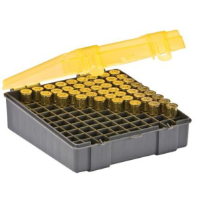 PLANO 100ct Handgun Ammo Case w/hinged cover 44-45 ACP