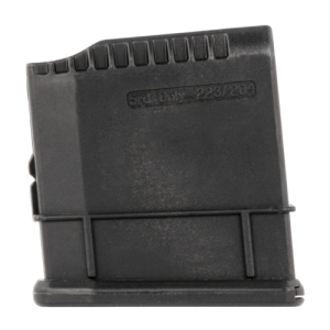 HOWA Detachable Magazine Blk Poly 5rd 223rem/204ruger