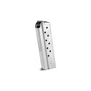ED BROWN 1911 38 Super 9rd Magazine Stainless/Silver