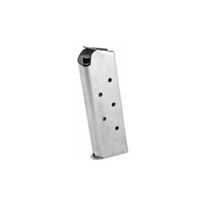 ED BROWN 1911 45ACP 7rd Magazine Officer's Model SS/Silver