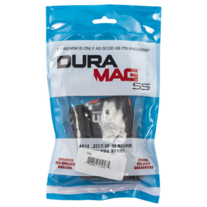 DURAMAG Ss 10rd 223/300blk/5.56 Ar-15 Blk/orange Follower