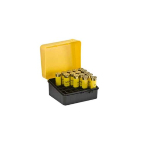 Plano PLANO Shot Shell Box- 20 Ga - w/Padlock Detail Ylw/Blk - $8.02 at KYGUNCO