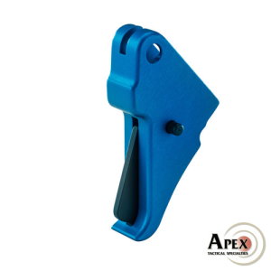 APEX TACTICAL M&P Shield Blue Flat Faced Action Enh Trigger - Apex Tactical