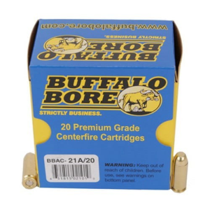 BUFFALO BORE 10mm 200Gr FMJ-FN (1200FPS/ME 639 ft lbs) 20rd