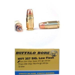 BUFFALO BORE 40 S&W 155Gr JHP (1300FPS/ME 582 ft lbs) 20rd