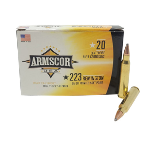 ARMSCOR 223 Rem USA Competition 55Gr PSP 20rd