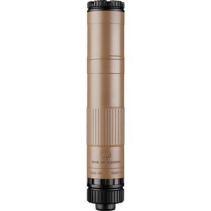 Dead Air Armament DEAD AIR Mojave 9 FDE Modular 9mm Silencer w/ 1/2-28 piston - $921.48 at KYGUNCO