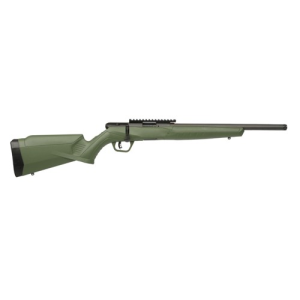 SAVAGE ARMS B17 FV-SR 17 HMR 16.25" 10rd - Green w/ Threaded Barrel - Savage Arms