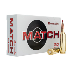 HORNADY 25 Creedmoor 134gr Match 20rd