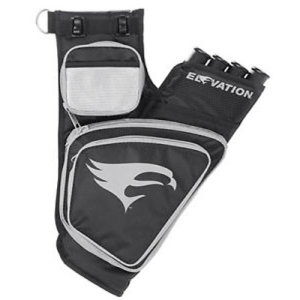 ELEVATION Transition 4-Tube Hip Quiver Black/ Silver LH