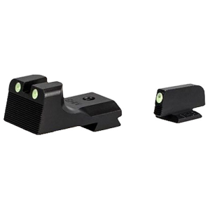 Kimber KIMBER 1911 Ledged Night Sight Set Grn Tritium/Blk Outlin - $135.63 at KYGUNCO